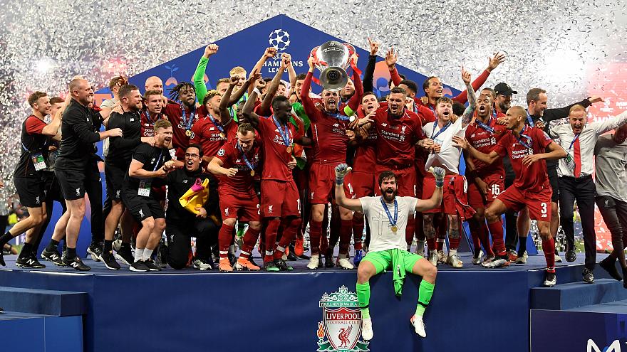 Liverpool beat Tottenham 2-0 to win UEFA Champions League title