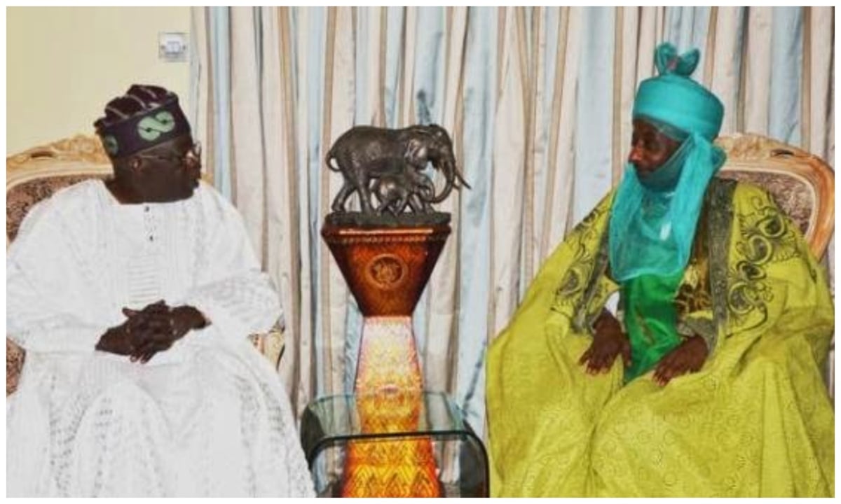 Sanusi Lamido Meets President Tinubu in Aso Rock