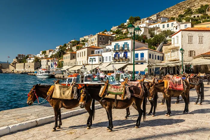 Hydra, City with no Cars, Greek Island, Motorized Vehicles
