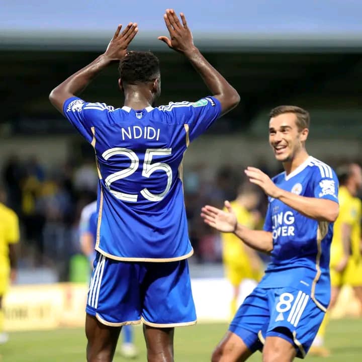 Iheanacho and Ndidi goals against Burton Albion fire Leicester to the next round of the Carabao Cup