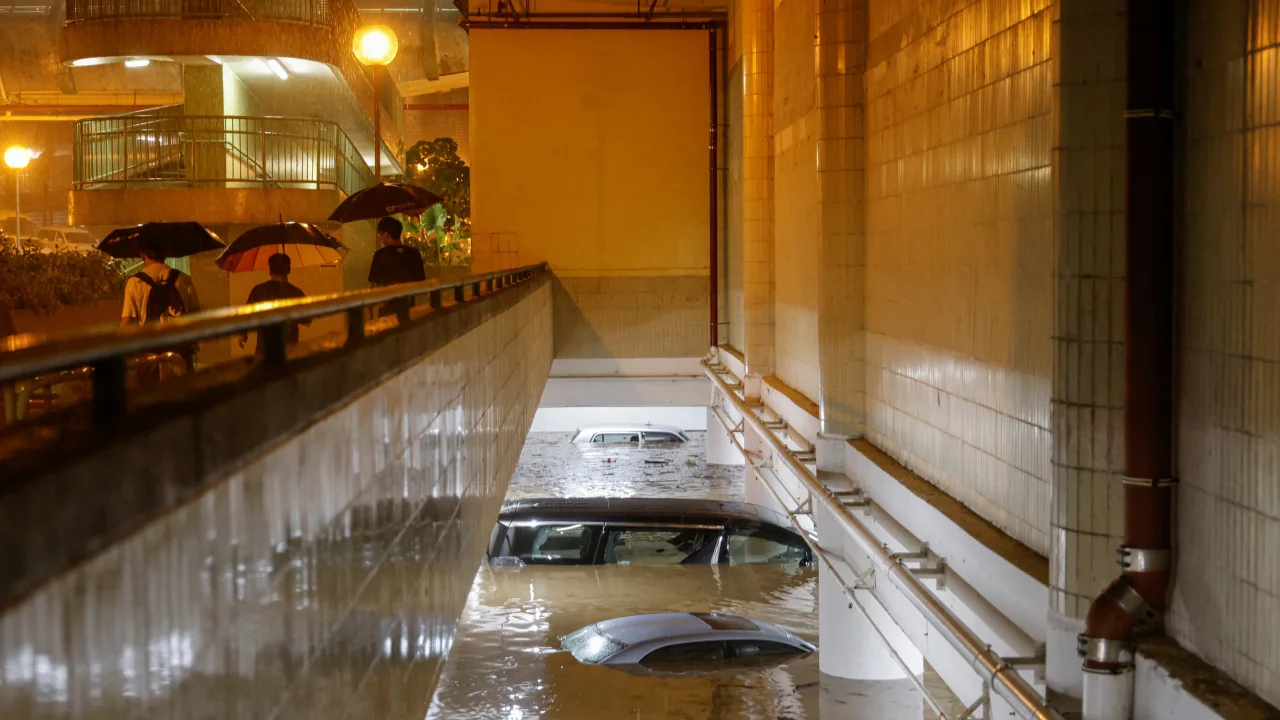 HongKong, Rainstorms