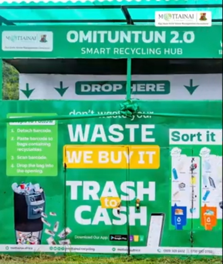 How to trade trash for cash in Ibadan's Smart Recycling Hub