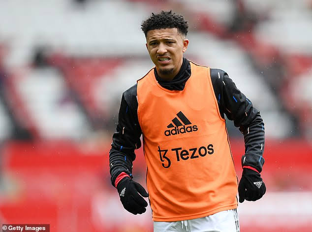 Jadon Sancho banned from accessing Manchester United's senior facilities