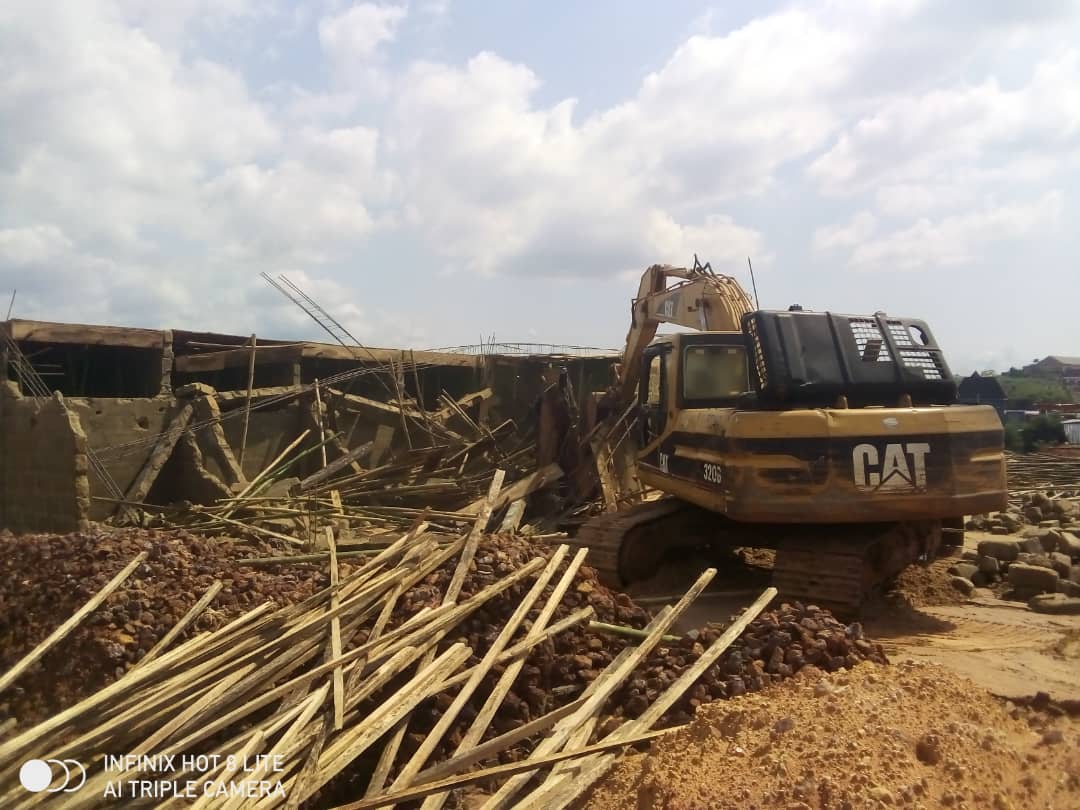 Multi-million Naira Mall Demolished