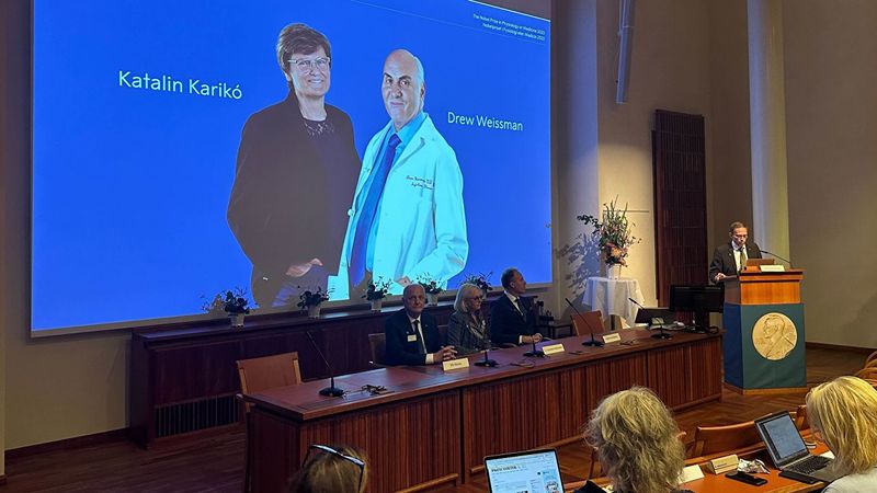 Nobel Prize in Medicine, COVID-19 mRNA vaccines messenger RNA
