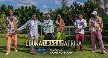 Ebuka Turns Up Africa with Zubby Michael, Timini Egbuson and others