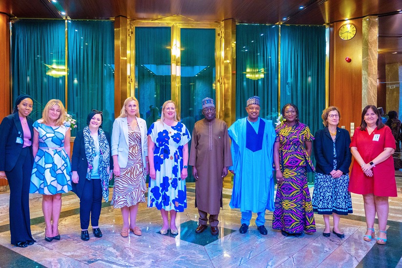 President Tinubu Receives EU Energy And Int'l Partnership Delegation