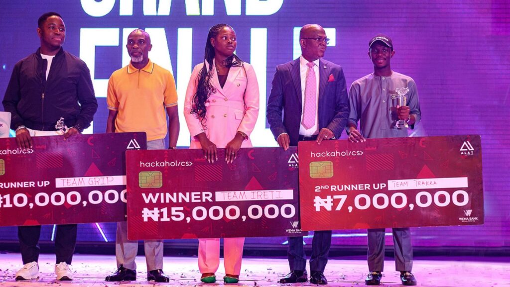 Wema Bank Gives Over N50 Million To Hackaholics 4.0 Champions