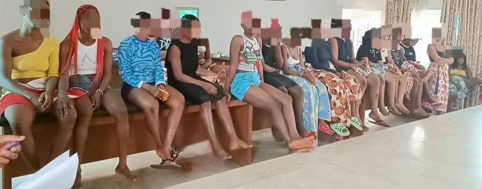 women rescued traffickers Anambra
