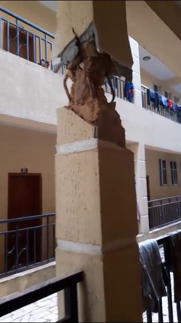 100 Anambra University Students Evacuated from Hostel Under Threat of Collapse