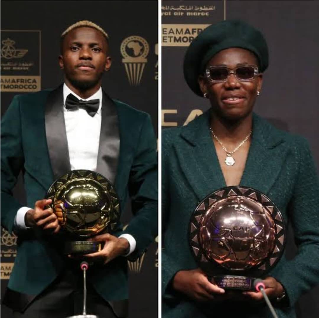 You Bring Pride to the Nation, Tinubu Hails Osimhen, Oshoala, Nnadozie On CAF Awards