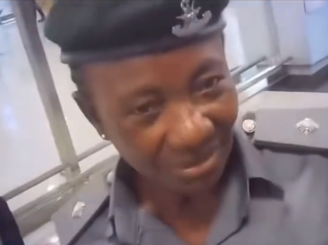 Customs viral video