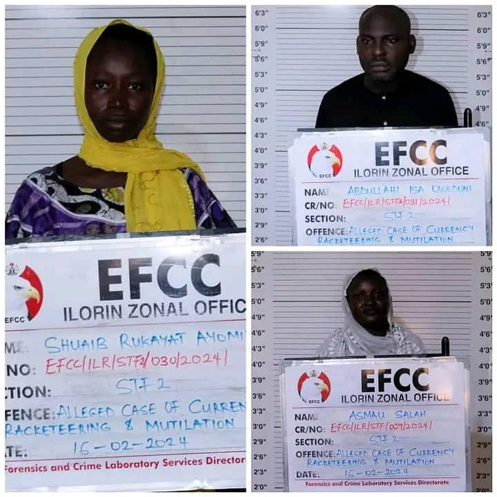 Currency Racketeering Sends Three To Jail In Ilorin