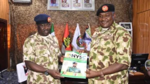 NYSC DG praises Nigerian Army's support to the scheme during visit to 7 Division in Borno