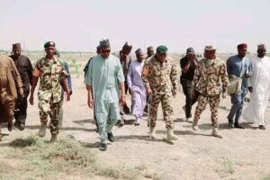 Zulum Lauds Tinubu for Tackling Insecurity in Northeast During Malam-Fatori Visit