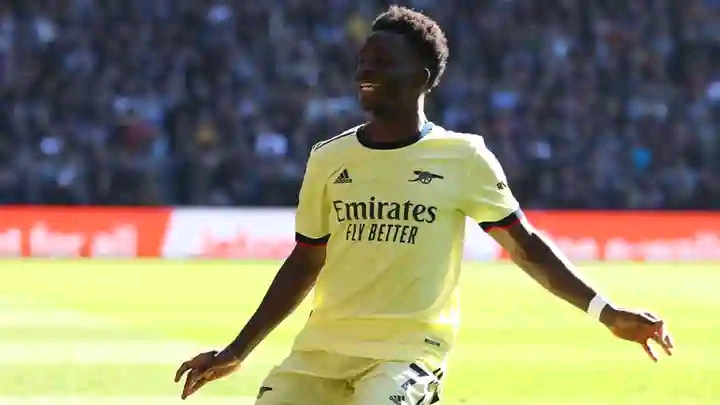 Arsenal Winger, Saka Gives Reasons Ronaldo Is Motivation to Other Players 