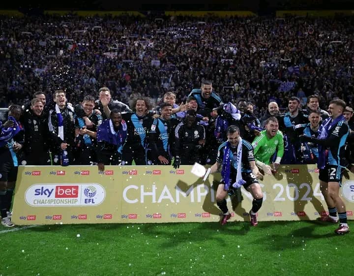 Ndidi and Kelechi Iheanacho lead Leicester City to the Championship title