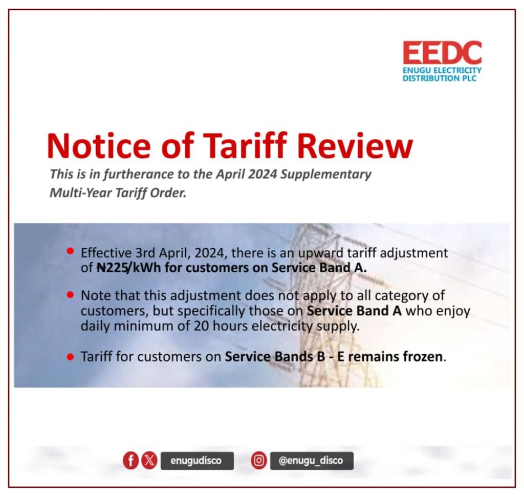 Outrage as Fed Govt Commences Implementation of New Electricity Tariff of Over 300% Hike