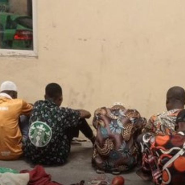 Eight Persons Apprehended For Building Shrine On Lagos Road