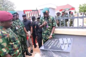 COAS opens renovated medical center at 401 Special Forces Brigade in Makurdi