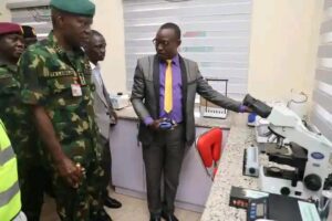 COAS opens renovated medical center at 401 Special Forces Brigade in Makurdi