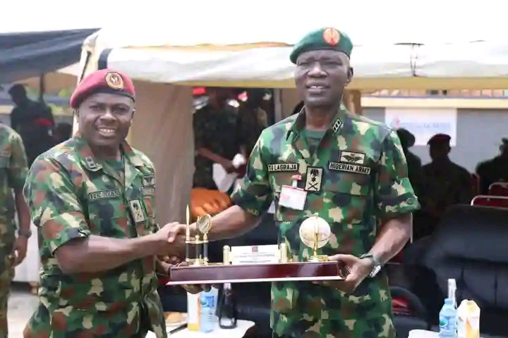 COAS opens renovated medical center at 401 Special Forces Brigade in Makurdi