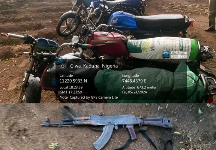 Troops in Kaduna Neutralize 6 Terrorists, Seize Arms and Logistics in Ambush