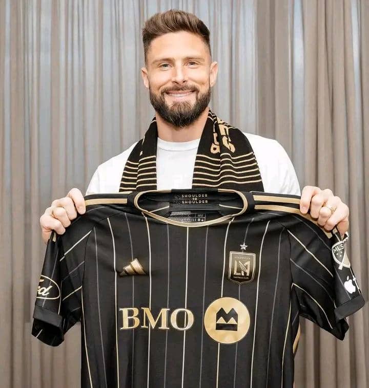 Los Angeles FC Unveils French Forward Olivier Giroud