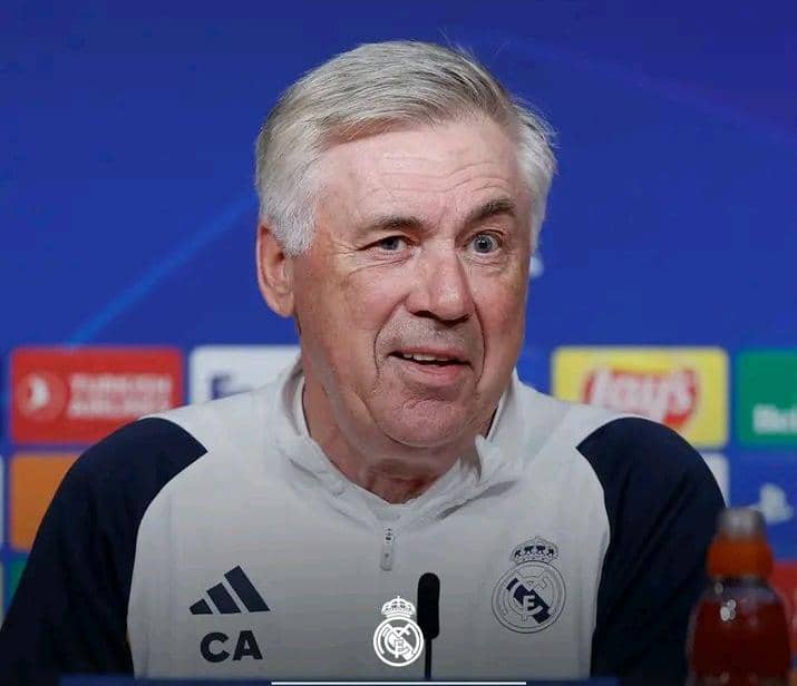 UCL Final: Courtois Will Start Tomorrow After Lunin Contacted Flu -Ancelotti