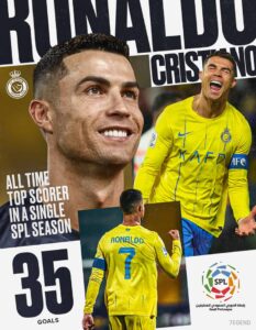 I don’t follow the records, the records follow me - Ronaldo.