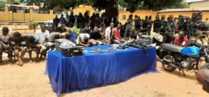 Recovered items by Nigerian Police Force 