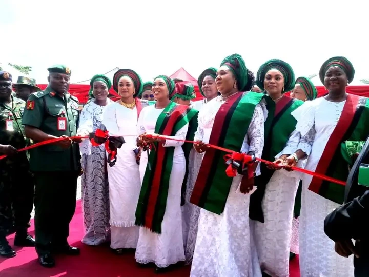 Wife of Army Chief opens NAOWA multipurpose complex in Abuja