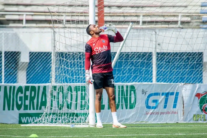Enyimba FC Announces Departure of Super Eagles Goalkeeper Olorunleke Ojo