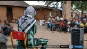ISWAP terrorists hold public meetings with residents to recruit New members in Borno 