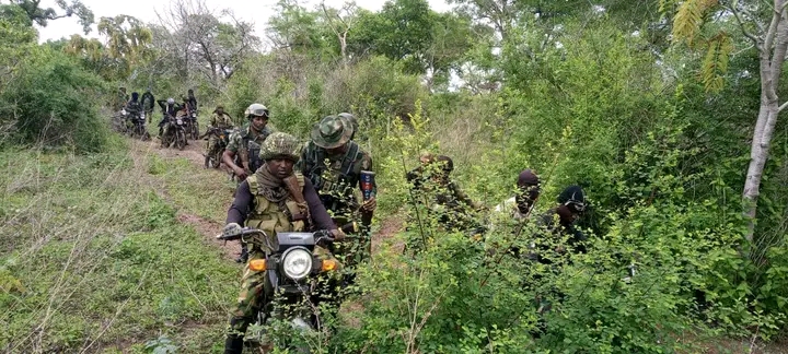 Insecurity: Troops Clear Bandits from Forests, Recover Items in Taraba State