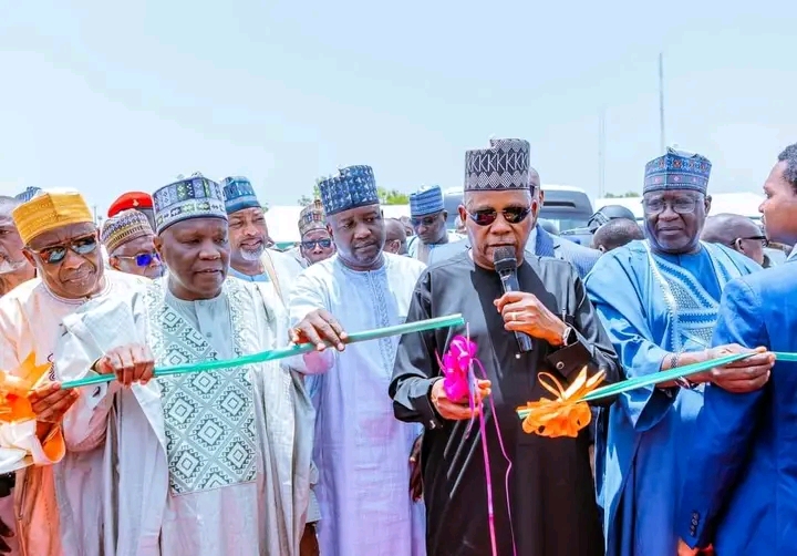 Vice President Inaugurates NEDC's Agro Inputs, Road Project in Borno