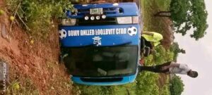 Doma United team bus involved in an accident; players injured