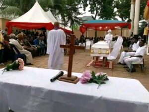 PHOTOS: Obi, Others Pay Final Respect at Burial Ceremony of Veteran Actor, Ameachi Muonagor