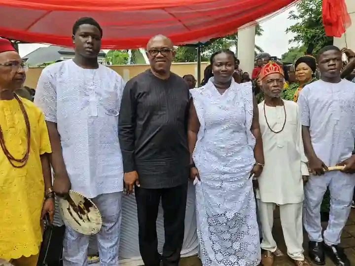 PHOTOS: Obi, Others Pay Final Respect at Burial Ceremony of Veteran Actor, Ameachi Muonagor