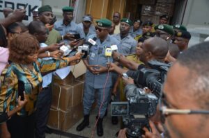 Customs Onne, Revenue Target up by 40.3 Percent, as the Command Seizes Contraband worth N3 Billion