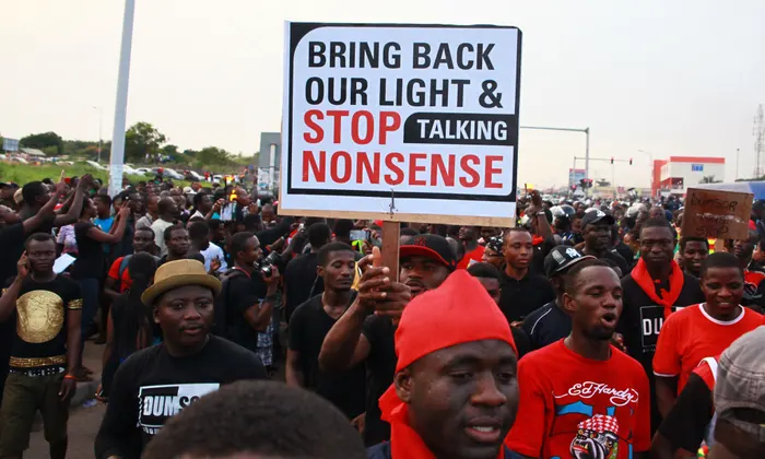 Ghanaian Celebrities Lead Protests Over Unstable Power Supply