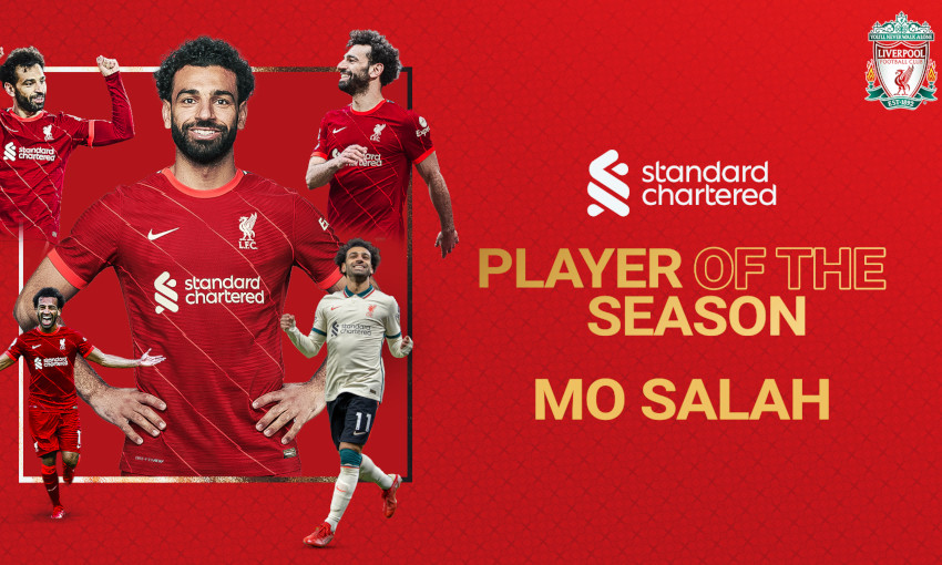 Mohamed Salah Voted Liverpool's Player of the Season