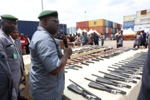 Customs Area 11, Command Onne Intercepts 884, Rifles, 112,500 Live Ammunition, Others, Worth Over N 13 Billion