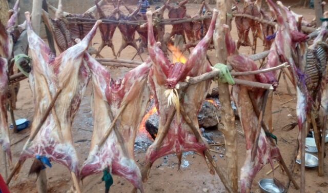 Sokoto Indigenes Sustain Ancient Way of Roasting Sallah Nama