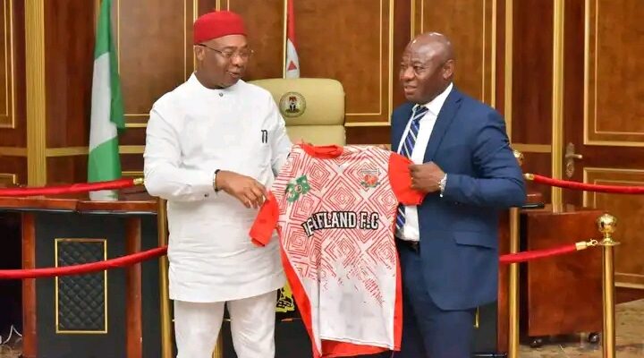 Emmanuel Amunike unveils as Heartland FC Technical Manager.