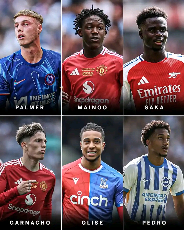PFA Young Player Award: Saka, Palmer, Mainoo, Garnacho, and Two Others Nominated