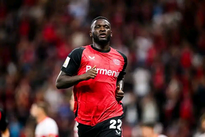 DFB fines Boniface €25,500 and bans him for an inappropriate gesture.