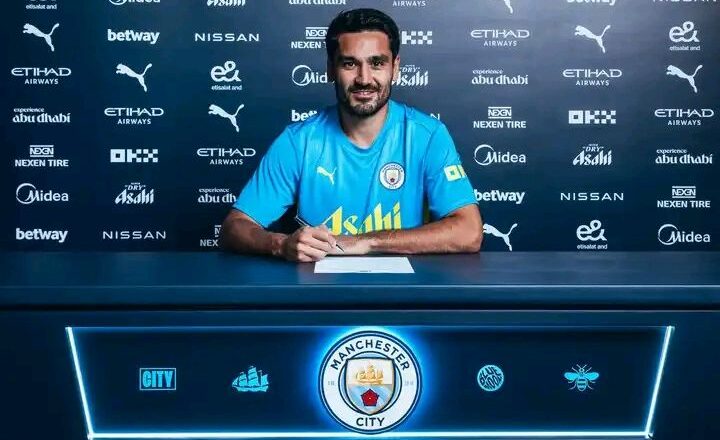 Ilkay Gündogan return to Manchester City is official.