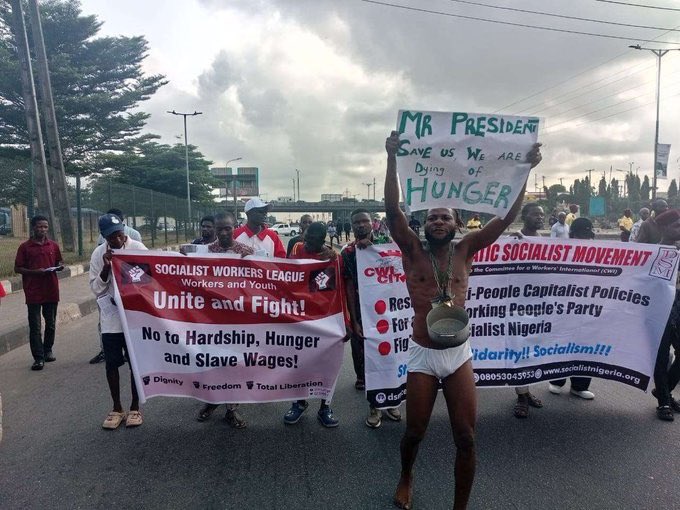 Only the dead protest in Nigeria