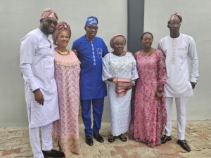 Pastor Amah, Chairman Oriade LCDA, Others Celebrate Former Mr Nigeria's Dad, Chief Ikubese On His Birthday